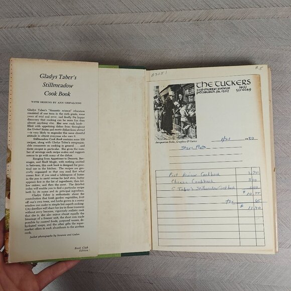 Gladys Tabers Stillmeadow Cookbook Hardcover Vintage Local Ethnic Recipes - Picture 2 of 8